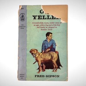 Old Yeller by Fred Gibson, Pocketbook  Paperback Printing 1958